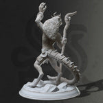 Bobodobo / Kobold / Shaman / Magic / Dragonkin / Pathfinder / DnD / DM Stash / 3D Print / 4K Mini / TableTop Miniature / 32mm / 75mm