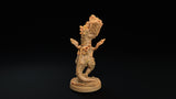 Fungus Glow Hopper/ Lizard / Monster / Swamp / Fungus / Pathfinder / DnD / The Dragon Trappers / 3D Print / 4K Mini / TableTop Miniature