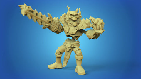 Bryce 'the Slice' Star Player / Fantasy Football / Star Player / Undead Fantasy Football Team / Undead Team / Tabletop / Miniatures