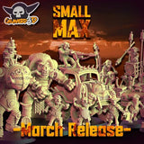 Small Max Football Team / Goblin / Goblin Team / Mad Max / Fantasy Football Team / Tabletop / Miniatures / Boardgame