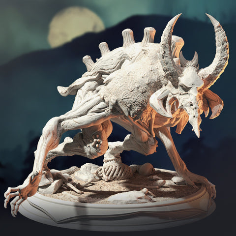 Fjornath / Wendigo / Monster / Beast / Boss / Spirit / Pathfinder / DnD / DM Stash / 3D Print / TableTop / 32mm / 75mm