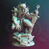 Scrag / werewolf / DnD / GM Stash / 3D Print / 4K Mini / TableTop Miniature / 32mm / 75mm