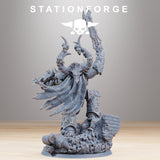 Corrupted Archon / Demon / Chaos / Corrupted / Boss / Gig guy / Sci Fi / Space / Table Top / Station Forge / 3D Print / 4K Mini / Wargaming