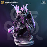 Zyril / Elf / Warrior / Knight / Paladin / Hero / DnD / Pathfinder / DM Stash / 3D Print / 4K Mini / TableTop Miniature / 32mm / 75mm