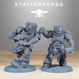 Socratis Doom Reapers / Commando / Marine / Soldier / Infantry / Sci Fi / Space / Table Top / Station Forge / 3D Print /4K Mini/Wargaming