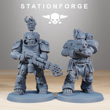 Socratis Doom Reapers / Commando / Marine / Soldier / Infantry / Sci Fi / Space / Table Top / Station Forge / 3D Print /4K Mini/Wargaming