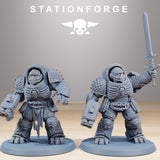 Socratis Doom Reaper Vanguards / Commando / Marine / Soldier / Infantry / Sci Fi / Space/Table Top/Station Forge/3D Print /4K Mini/Wargaming