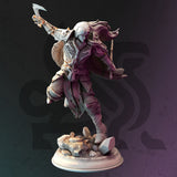 Xandir Nvata / Rogue / Hunter / Ranger / Archer / Pathfinder / DnD / DM Stash / 3D Print / TableTop Miniature / 32mm / 75mm