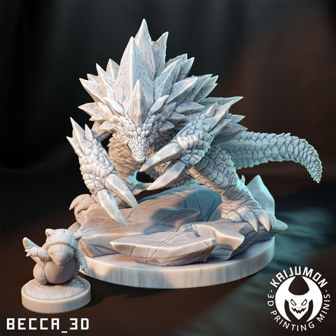 Sandslash / Sandshrew / Hedgehog/ Ground / Kaijumon / DnD / Monster / Miniature / 3D Print / 4K Mini /TableTop Miniature