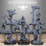 GrimGuard Objective Markers / Soldier / Imperial / Infantry / Objectives / Sci Fi / Space / Station Forge / 3D Print / Wargaming