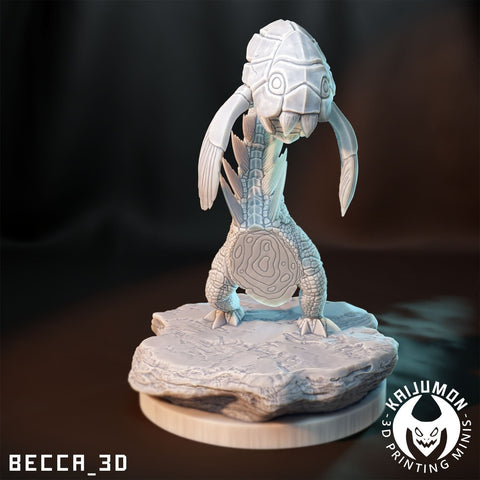 Dracovish / Dracozolt / Pokemon / Kaijumon / Fossil / Gen II / Water / DnD / Monster / Miniature / 3D Print / 4K Mini / TableTop Miniature