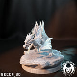 Dracovish / Dracozolt / Pokemon / Kaijumon / Fossil / Gen II / Water / DnD / Monster / Miniature / 3D Print / 4K Mini / TableTop Miniature