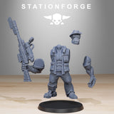Orkaz Team Fighters / Spec Ops / Orkaz / Orc / Heavy / Infantry / Sci Fi / Space / Table Top / Station Forge / 3D Print / Wargaming