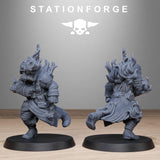 GrimGuard Objective Markers / Soldier / Imperial / Infantry / Objectives / Sci Fi / Space / Station Forge / 3D Print / Wargaming