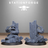 GrimGuard Objective Markers / Soldier / Imperial / Infantry / Objectives / Sci Fi / Space / Station Forge / 3D Print / Wargaming