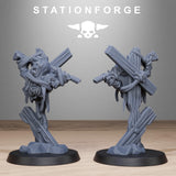 GrimGuard Objective Markers / Soldier / Imperial / Infantry / Objectives / Sci Fi / Space / Station Forge / 3D Print / Wargaming