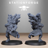 GrimGuard Objective Markers / Soldier / Imperial / Infantry / Objectives / Sci Fi / Space / Station Forge / 3D Print / Wargaming