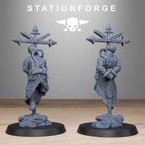 GrimGuard Objective Markers / Soldier / Imperial / Infantry / Objectives / Sci Fi / Space / Station Forge / 3D Print / Wargaming