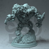 Lazlus / Golem / Construct / Rock / Fey / Magic / Pathfinder / DnD / DM Stash / 3D Print / 4K Mini / TableTop Miniature / 32mm / 75mm