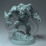Lazlus / Golem / Construct / Rock / Fey / Magic / Pathfinder / DnD / DM Stash / 3D Print / 4K Mini / TableTop Miniature / 32mm / 75mm