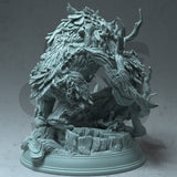 Firalyn / Owlbear / Owl / Beast / Fey / Magic / Pathfinder / DnD / DM Stash / 3D Print / 4K Mini / TableTop Miniature / 32mm / 75mm