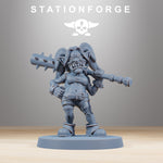 Orkaz Mobsta / Pirate / Orkaz / Orc / Goblin / Machine / Mob / Sci Fi / Space / Table Top / Station Forge / 3D Print / Wargaming