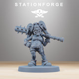 Orkaz Mobsta / Pirate / Orkaz / Orc / Goblin / Machine / Mob / Sci Fi / Space / Table Top / Station Forge / 3D Print / Wargaming