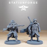 GrimGuard Commandos / Soldier / Commando / Imperial / Infantry / Sci Fi / Space / Table Top / Station Forge / 3D Print / 4K Mini / Wargaming