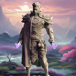 Erestian - Arcane Agent / Elf / Rogue / Assassin / Magic / Arcane / Pathfinder / DnD / DM Stash / 3D Print / TableTop / 32mm / 75mm