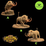 Small Boar / Boar / Monster / Yokai / Pathfinder / DnD / The Dragon Trappers / 3D Print / 4K Mini / TableTop Miniature / RPG