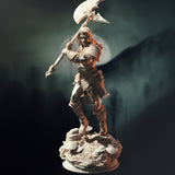 Ariana Grey - Human Form / Barbarian / Shapeshifter / Warewolf / Pathfinder / DnD / DM Stash / 3D Print / TableTop Miniature / 32mm / 75mm