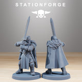 National Guard Royals / Guard / Royal / Imperial / Leader / Sci Fi / Space / Table Top / Station Forge / 3D Print / 4K Mini / Wargaming