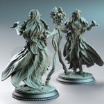 Synoria / Sorcerer / Caster / Fey / Spellcaster / Fairy / Elf / Druid / Magic / Fae / DnD / DM Stash / 3D Print / TableTop / 32mm / 75mm
