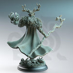 Pontifax / Wizard / Caster / Fey / Spellcaster / Fairy / Elf / Druid / Magic / Fae / DnD / DM Stash / 3D Print / TableTop / 32mm / 75mm