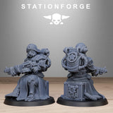 Scavenger Scorchers / Robot / Infantry / Soldiers / Scavenger / Robot / Sci Fi / Space / Table Top / Station Forge / Wargaming