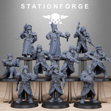 GrimGuard Vigils / Soldier / Imperial / Infantry / Sci Fi / Space / Kit bash / Table Top / Station Forge / 3D Print / Wargaming