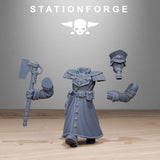GrimGuard Vigils / Soldier / Imperial / Infantry / Sci Fi / Space / Kit bash / Table Top / Station Forge / 3D Print / Wargaming