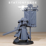 Vodalites Flag Bearer / Soldier / Trench / Imperial / Crusade / Infantry / Sci Fi / Table Top / Station Forge / 3D Print / Wargaming