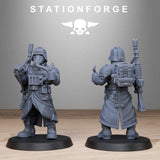 GrimGuard Vigils / Soldier / Imperial / Infantry / Sci Fi / Space / Kit bash / Table Top / Station Forge / 3D Print / Wargaming