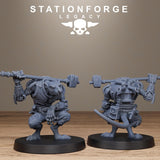 Rotfang Infantry / Rats / Vermin / Infantry / Dungeon / Steampunk / Fantasy / Table Top / Station Forge Legacy / DnD /  Wargaming