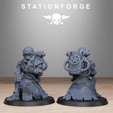 Scavenger Scorchers / Robot / Infantry / Soldiers / Scavenger / Robot / Sci Fi / Space / Table Top / Station Forge / Wargaming