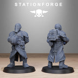 GrimGuard Vigils / Soldier / Imperial / Infantry / Sci Fi / Space / Kit bash / Table Top / Station Forge / 3D Print / Wargaming