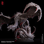 Bahadrax Primordial Death  / Dragon / Monster / Pathfinder / DnD / Flesh of God / 3D Print / 4K Mini /TableTop Miniature / 100mm