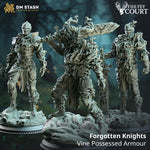 Forgotten Knights / Possed / Knights / Creature / Magic / Vines / Fighter / Fey touched / DnD / DM Stash / 3D Print / TableTop / 32mm / 75mm