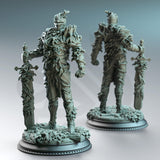 Forgotten Knights / Possed / Knights / Creature / Magic / Vines / Fighter / Fey touched / DnD / DM Stash / 3D Print / TableTop / 32mm / 75mm