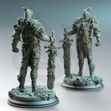 Forgotten Knights / Possed / Knights / Creature / Magic / Vines / Fighter / Fey touched / DnD / DM Stash / 3D Print / TableTop / 32mm / 75mm