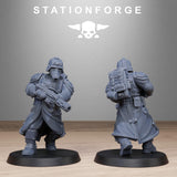 GrimGuard Vigils / Soldier / Imperial / Infantry / Sci Fi / Space / Kit bash / Table Top / Station Forge / 3D Print / Wargaming