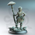 Cordelia  / Halfling /Mushroom / Druid / Magic / Spore / Spellcaster / Fey / Fey touched DnD / DM Stash / 3D Print / TableTop / 32mm / 75mm