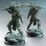 Forgotten Knights / Possed / Knights / Creature / Magic / Vines / Fighter / Fey touched / DnD / DM Stash / 3D Print / TableTop / 32mm / 75mm