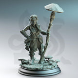 Cordelia  / Halfling /Mushroom / Druid / Magic / Spore / Spellcaster / Fey / Fey touched DnD / DM Stash / 3D Print / TableTop / 32mm / 75mm